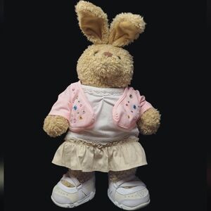 1997 BUILD-A-BEAR "CURLY BUNNY" ARRIVAL DATE: OCTOBER 1997 RETIRED